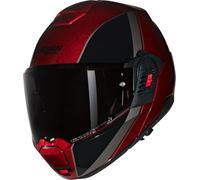 Casco Modulare Nolan N120-1 VERNICIATURA SPECIALE 344 Rosso viscerale / Nero Taglia:XXL
