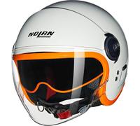 Casco Jet Nolan N21 VISOR OCIO 347 Perla / Arancione Taglia:L
