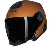 Nolan N40-5 Classico Nobile 319, casco aperto M male Matt-Arancione Scuro