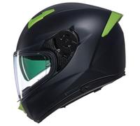 NOLAN NOLAN - Casco N60-6 Classico Nobile Nero / Impulso Verde XS