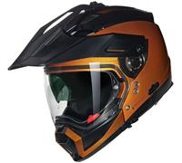 Nolan N70-2 X Classico Nobile 318, casco modulare M male Arancione Scuro/Nero