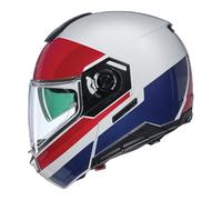 Casco Modulare Nolan N90-3 ROBOTO 345 Bianco / Rosso / Blu Taglia:XS