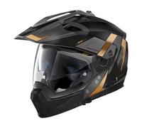 Nolan N70-2 X 06 Skyfall N-Com Casco, nero-oro, taglia XS per maschi