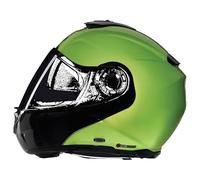 Nolan X-1005 Ultra Carbon Mivedi 329, casco flip up XL male Verde Chiaro/Nero
