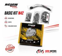 Nolan N-Com Basic Kit N42 Microfono Cuffie Cablaggio Casco Nuovo Originale