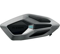 Nolan N-Com Mesh Impianto Interfono Bluetooth Twin Pack Grigio Nero