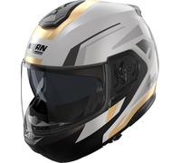 Nolan Casco Modulare N100-6 CINETICO 360 Grigio/Nero/Antracite/Oro Taglia XXXL