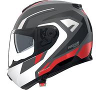 Casco N100-6 CINETICO Grigio Rosso NOLAN - UE: 2XL