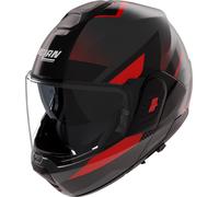 Casco N120-1 CICLONE Nero Rosso NOLAN - UE: M