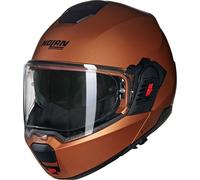 Nolan N120-1 Classico Nobile 319, casco modulare XL male Matt-Arancione Scuro