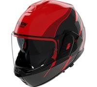 Nolan Casco modulare N120-1 Fluente 360 Rosso/Nero/Rosso viscerale Taglia M