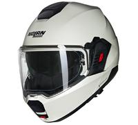 Nolan N120-1 N-Com Classico Nobile 320 Casco Da Moto (Bianco Perla) Gr: L (59)