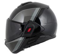 Nolan N120-1 Verniciatura Speciale Casco Modulare Nero/Argento/Grigio S