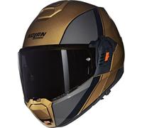 Nolan N120-1 Verniciatura Speciale N-Com Casco, Sabbia/Grigio, Taglia S (56)