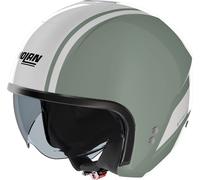 Nolan N20-2 Dolce Vita 348, casco aperto XS female Verde/Bianco
