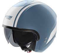 Nolan N20-2 Dolce Vita Casco a reazione, blu/grigio, Taglia M (58)