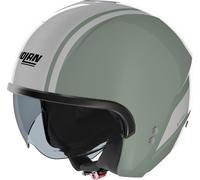 Nolan N20-2 Dolce Vita Casco a reazione, verde, taglia M per maschi