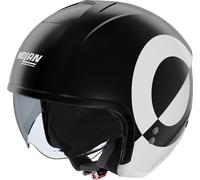 Nolan N20-2 Viceversa 344, casco aperto S female Opaco Nero/Bianco