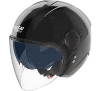 CASCO JET NOLAN N20-2 VISOR CLASSICO 301 NERO LUCIDO TAGLIA L