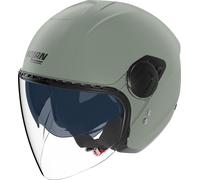 Nolan N20-2 Visor Classico Nobile Casco a reazione, Verde, Taglia S (56)