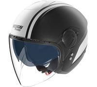Nolan N20-2 Visor Dolce Vita 347, casco aperto XXS female Opaco Nero/Bianco