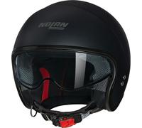 Nolan N21 06 Classico Casco Jet, nero opaco, Taglia XS (55)