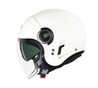 Nolan N21 Visor Classico, casco aperto M male Bianco