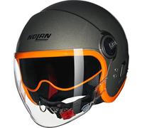 Casco Jet Nolan N21 VISOR OCIO 349 Pietra / Arancione Taglia:XS