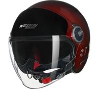 Nolan N21 Visor 06 Verniciatura Speciale Casco Jet, nero-rosso, taglia XS per maschi