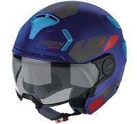 Nolan N30-4 T Blazer Casco Jethelmet, blu, taglia M per maschi