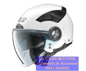 NOLAN N33 EVO CLASSIC 02 Metal White - Demi-Jet Casco Jet NolanGroup