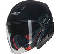Nolan Casco Jet N40-5 Classico 301 N‑Com Nero Taglia XS