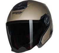 Nolan N40-5 06 Classico Nobile N-Com Casco Jet, Sand matt, Taglia XS (55)