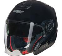 Nolan Casco Jet N40-5 Classico 301 N‑Com Nero Taglia XS