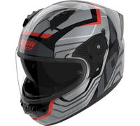Nolan N60-6 Eclettico 351, casco integrale M female Nero/Grigio/Rosso