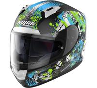 Nolan N60-6 Eufor Casco, nero-blu, taglia XS per maschi