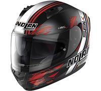 Nolan N60-6 SBK 2023 Casco (Black Matt/Red/White,M (58))
