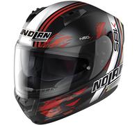 Nolan N60-6 SBK 2023 Casco, nero opaco/rosso/bianco, Taglia XL (62)