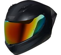Nolan N60-6 Sport Irido 334, casco integrale M male Nero Opaco