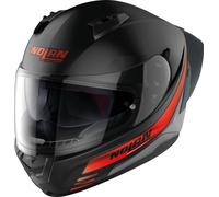 Nolan N60-6 Sport Outset Casco, nero opaco/rosso, Taglia XL (62)
