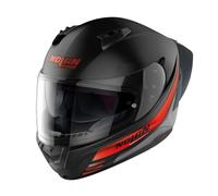 Nolan N60-6 Sport Outset Casco, nero-rosso, taglia XL per maschi