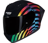 Nolan N60-6 Sport Policromo 343, casco integrale XL male Nero/Rosso/Verde/Blu/Giallo