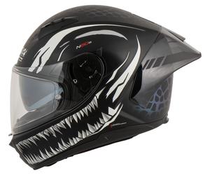 Nolan N60-6 Sport Ravenous Casco Integrale unisex nero, taglia L