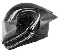 Nolan N60-6 Sport Ravenous Casco Integrale unisex nero, taglia XS