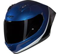 Nolan N60-6 Sport Verniciatura Speciale 343, casco integrale M male Blu Scuro/Nero/Grigio Chiaro