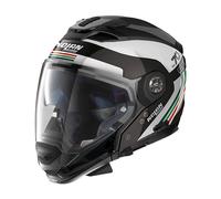 Nolan N70-2 Gt 06 Jetpack N-Com casco componibile - 64 Metal Black taglia L L