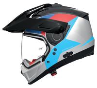 Nolan N70-2 X 06 TURBINE Casco Integrale Bianco/Blu/Rosso 2XL bianca