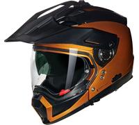 Nolan N70-2 X Classico Nobile 318, casco modulare M male Arancione Scuro/Nero
