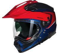 Nolan N70-2 X Convinto 344, casco modulare XL male Blu/Rosso/Bianco/Nero