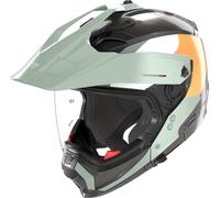 Nolan N70-2 X Selvado 348, casco modulare M female Opaco Nero/Verde/Arancione/Bianco